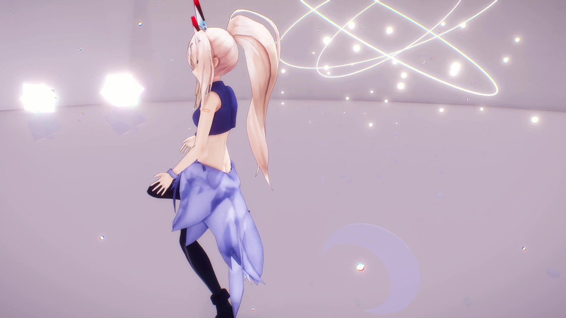 Intergalactic schoolgirl tentacle futanari ecchi