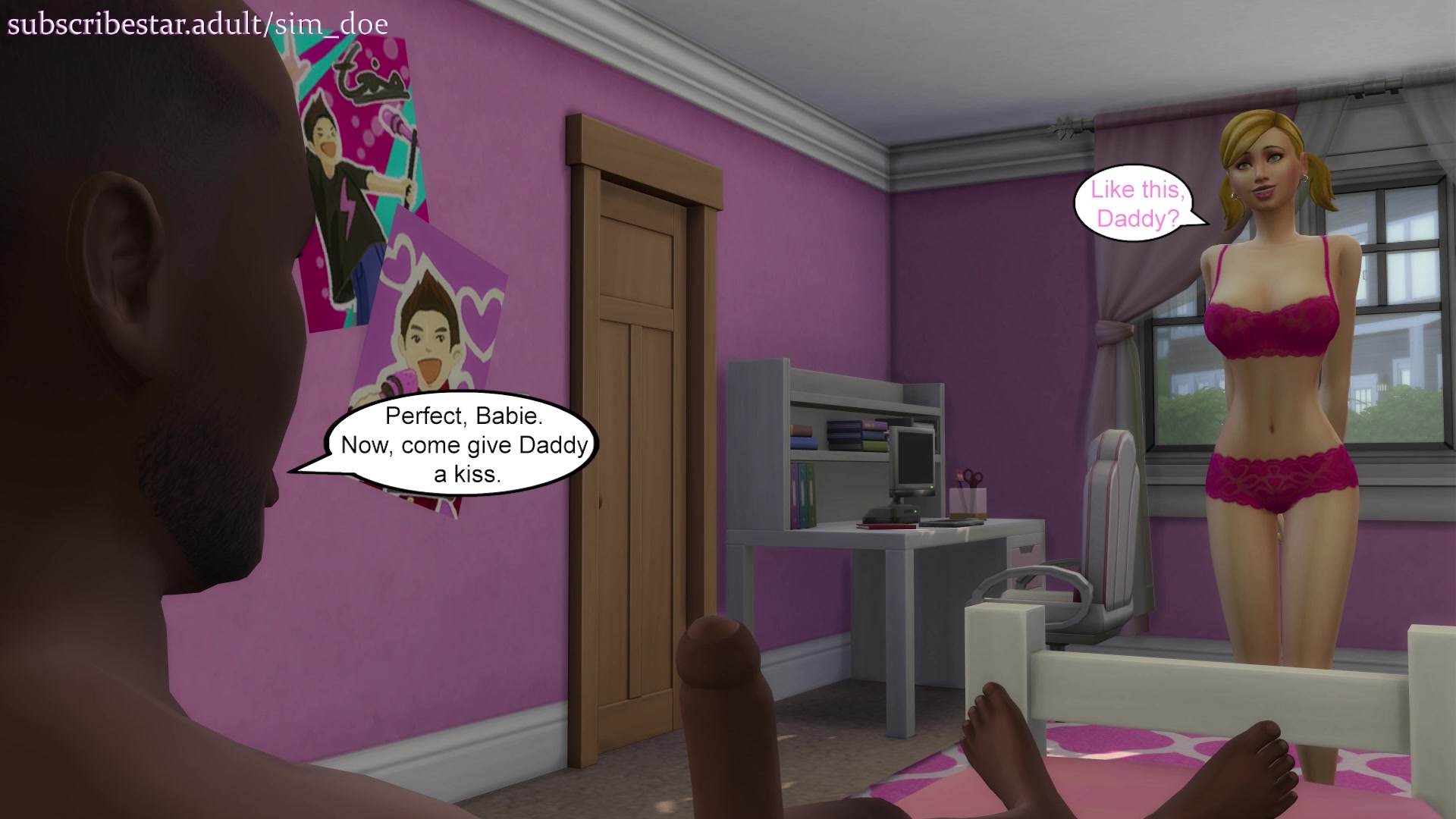 Papas kleine jungfrau reizen