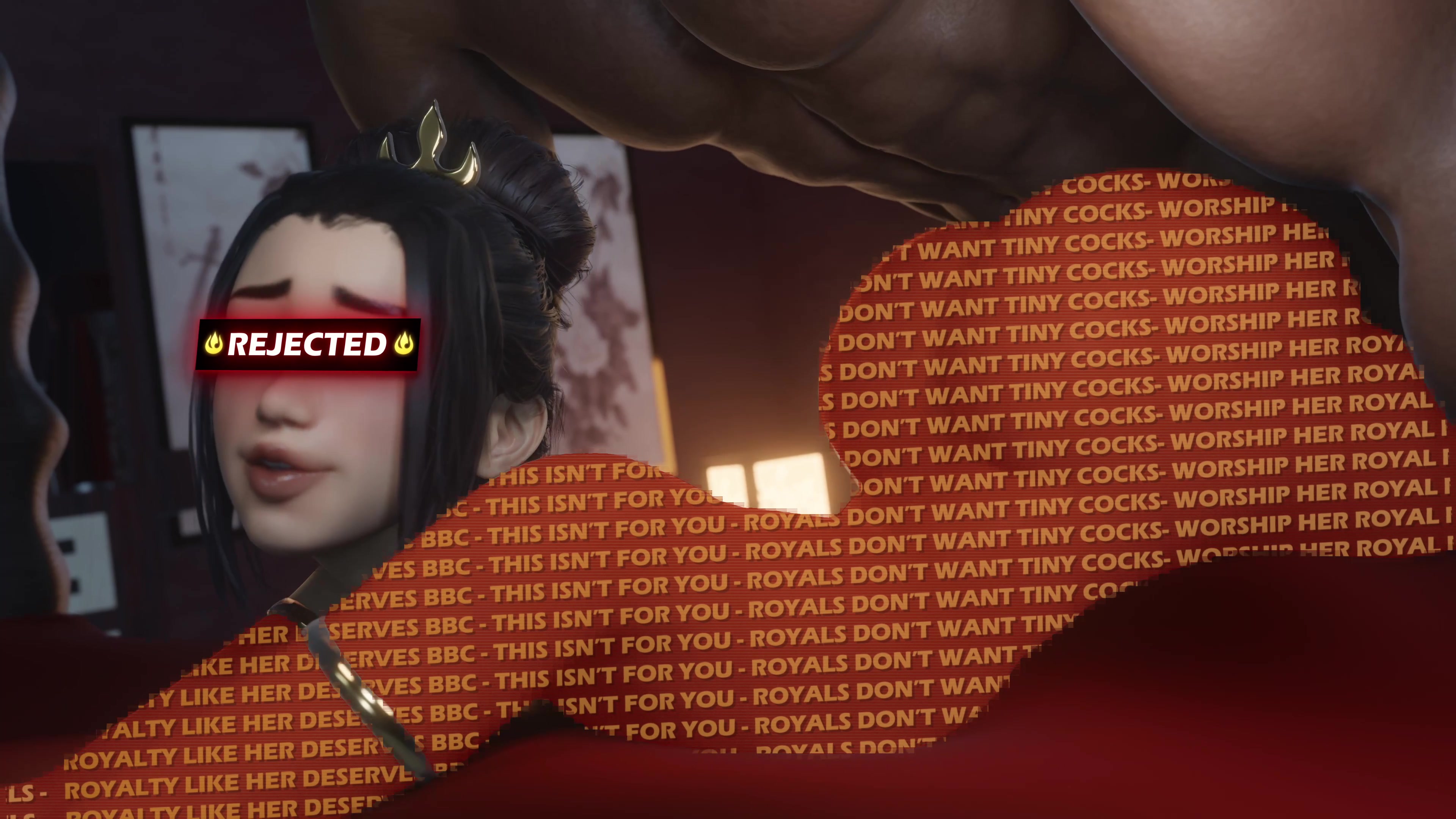 Azula sûre bêta probonée tentacule futanari échi