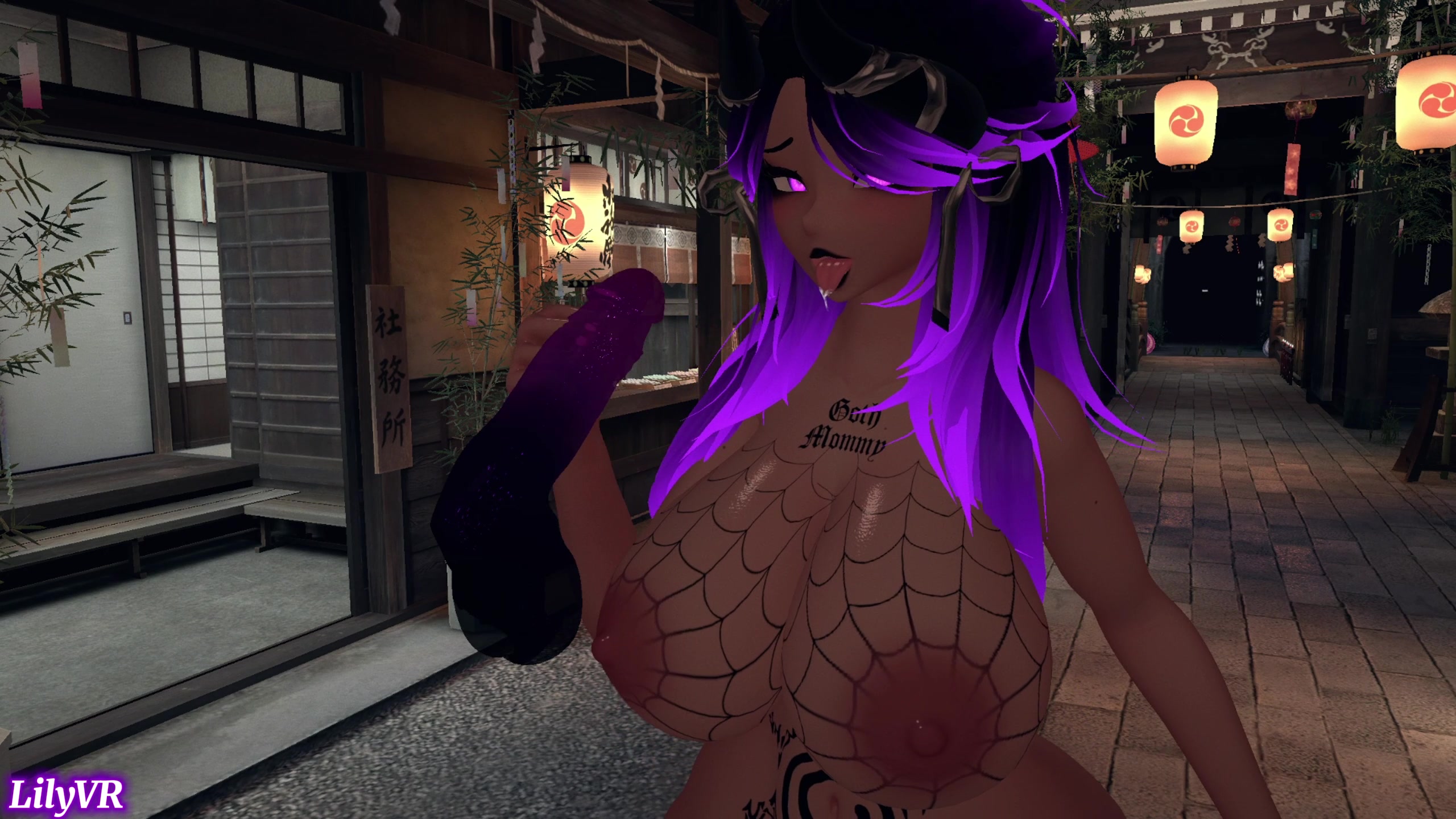 волшебный дилдо, который сосёт лили