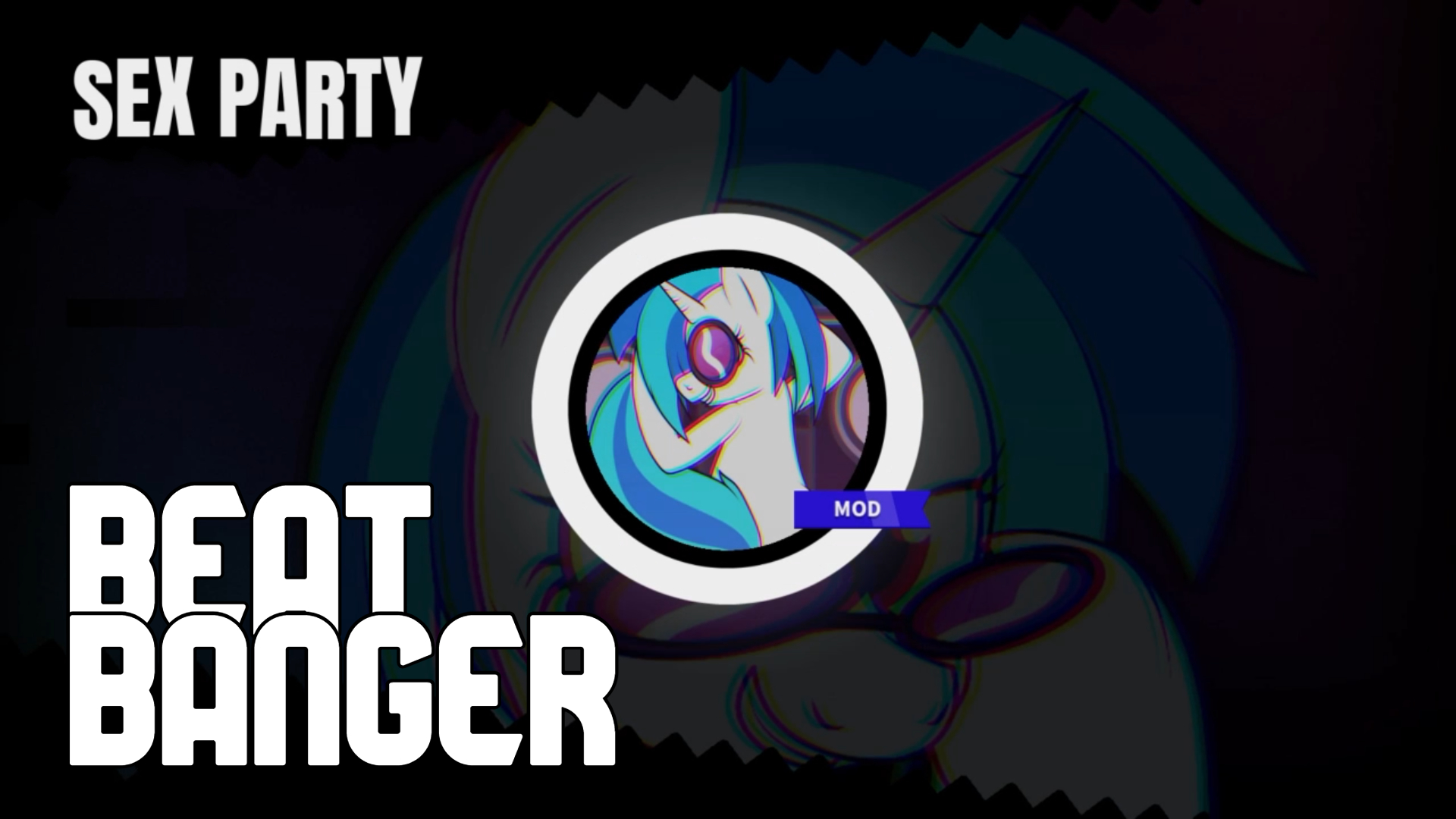 Rythme percuteur : vinyl scratch caresse de tentacules futanari éro...