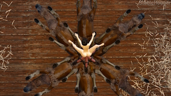 टिफा लॉकहार्ट पोनी पर सवारी करती है