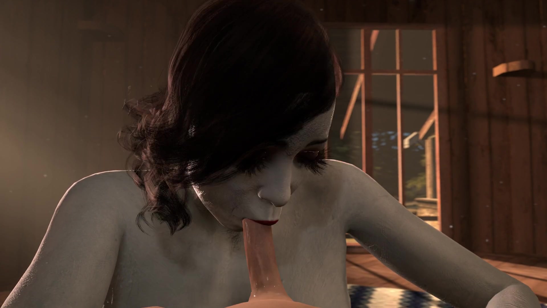 लेडी डी की सुबह की चुसाई