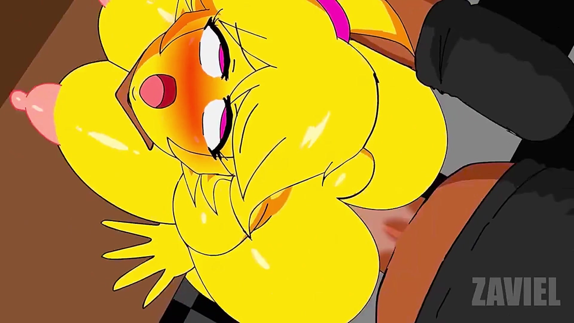 ночной страж встречает школьницу-футанари с щупальцами эччи