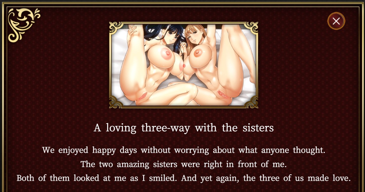 千神邸で姉妹とのラブ・スリーソム