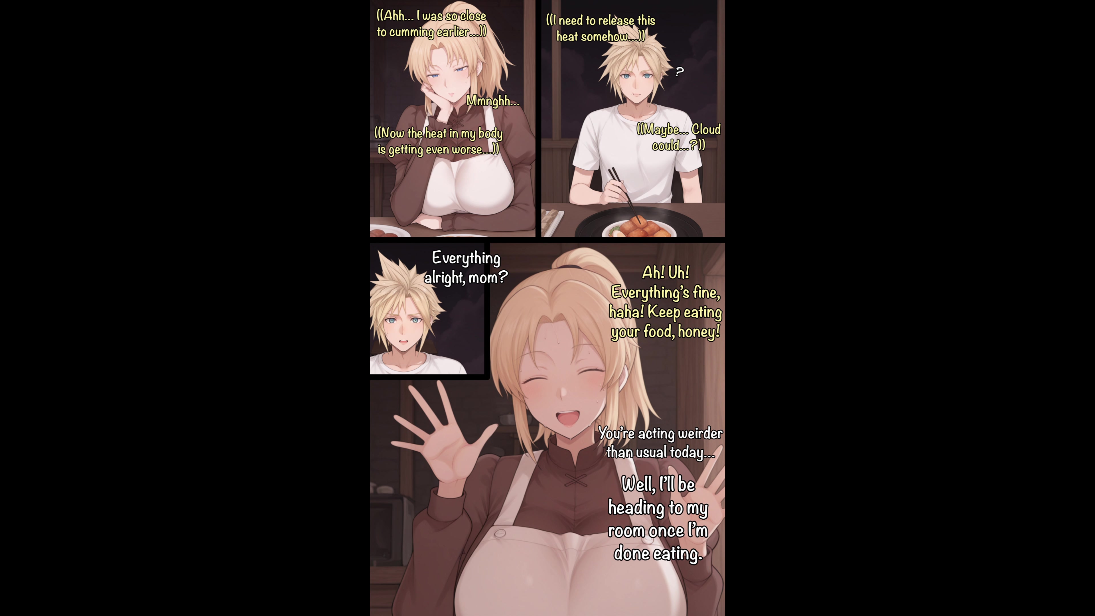 комикс на день рождения клаудии – тентакль футанари школьница эччи