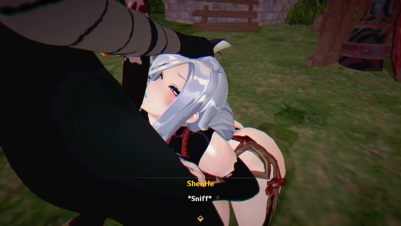 Chaude shenhe amie sexuelle futa tentacule écchi