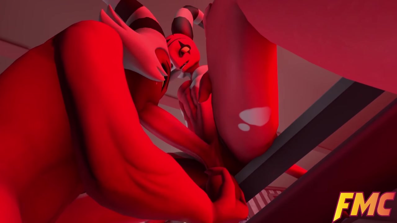 بليتزو وموكسي في مشهد منخفض الجودة