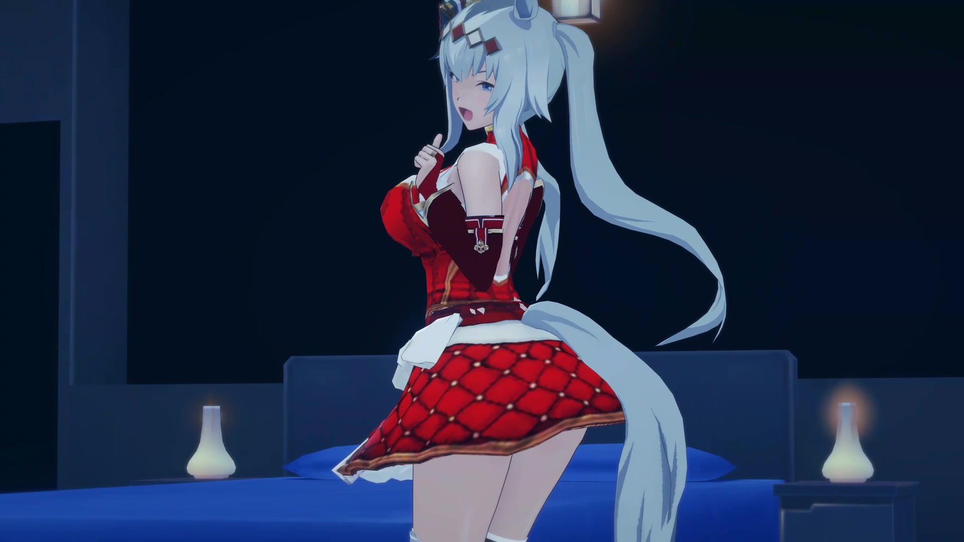 小栗帽赛马娘性感女学生