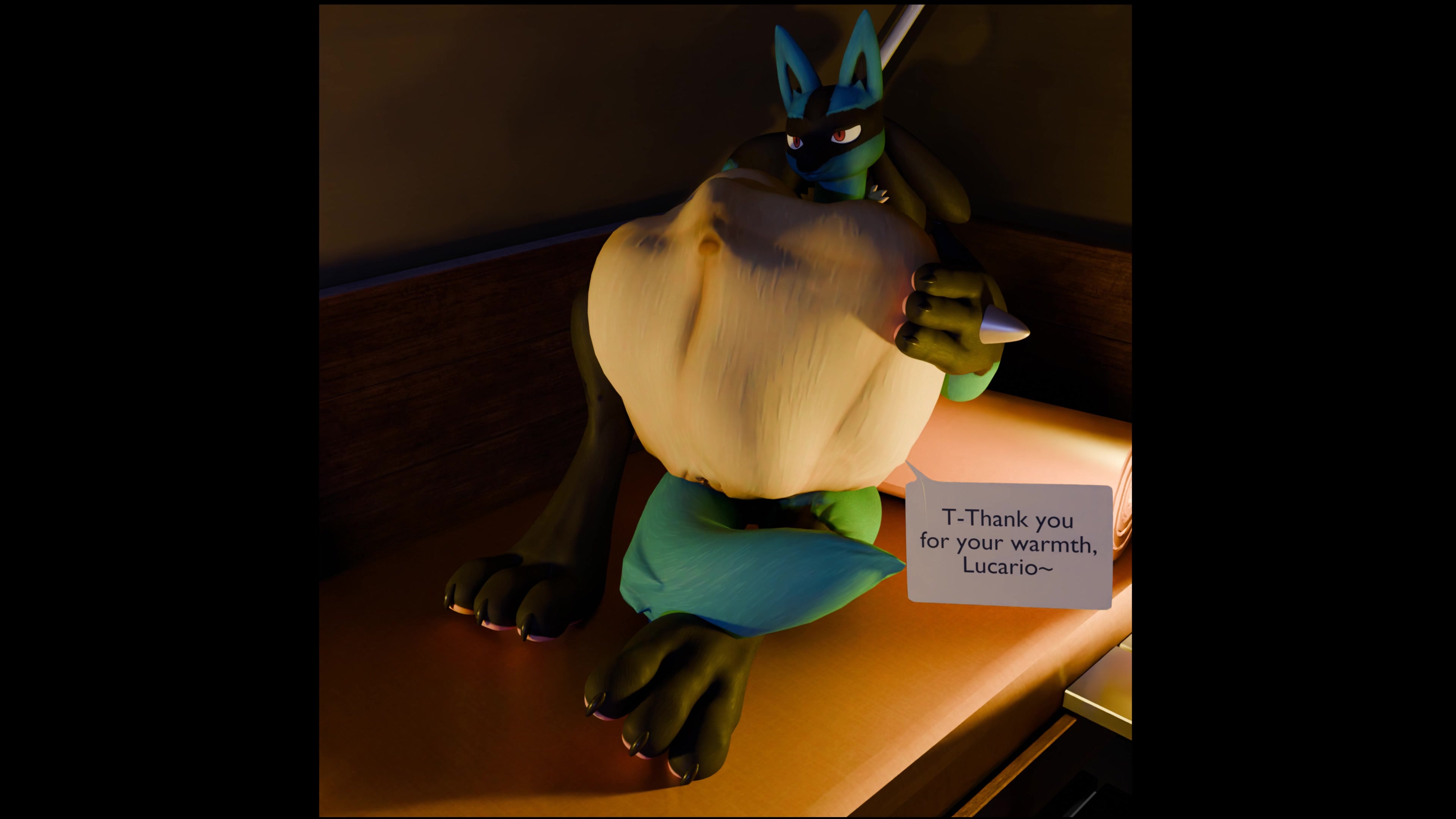 лукарио кемпинг щупальце фута школьница эччи