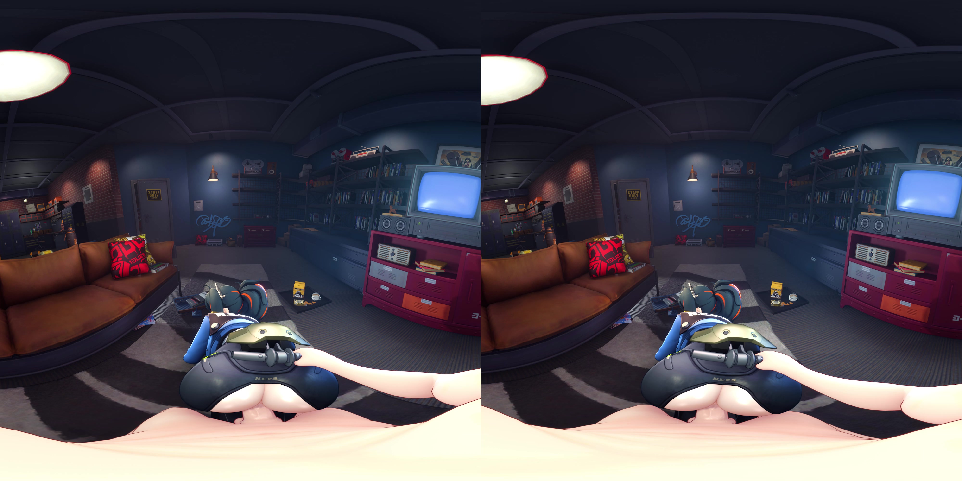 Patrulla de melocotón vr: nodusfm tentáculo futanari ecchi