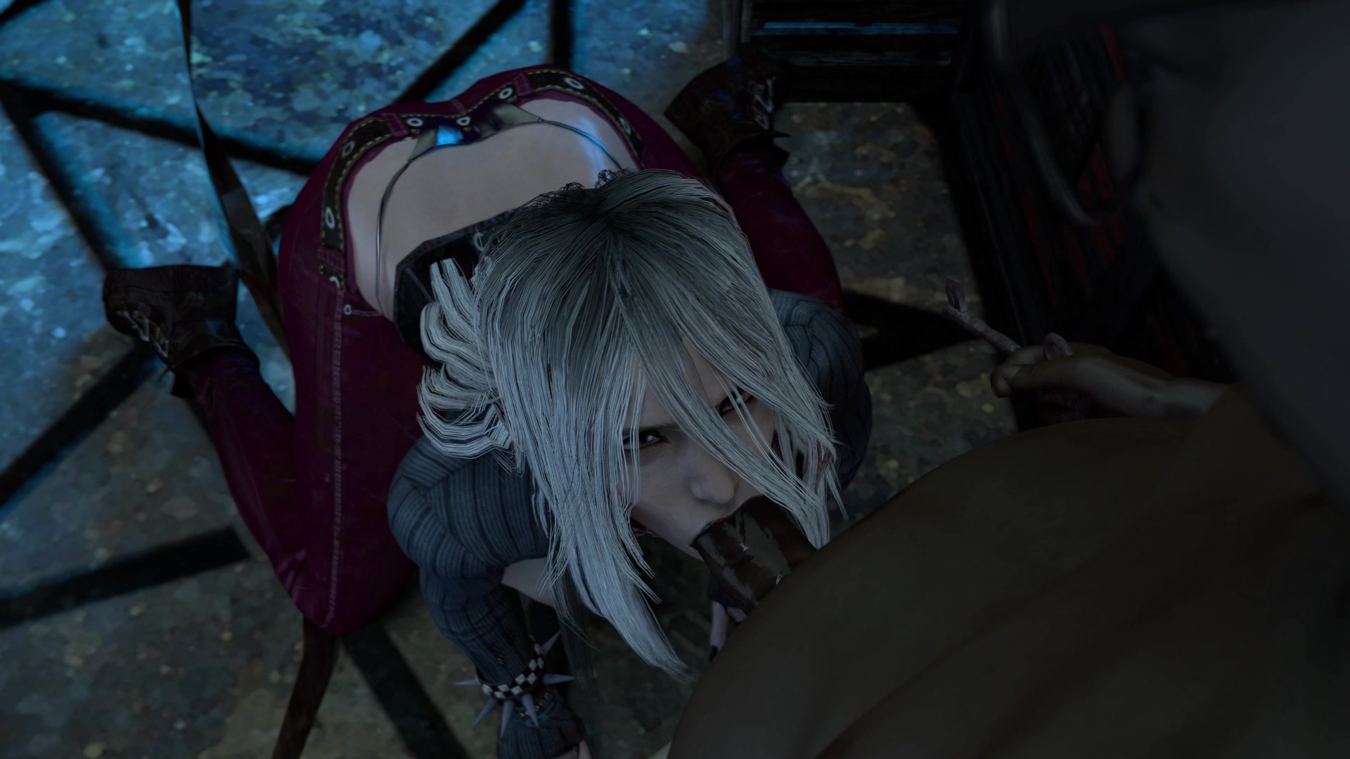 Animation de la garde sable, vieux pervers