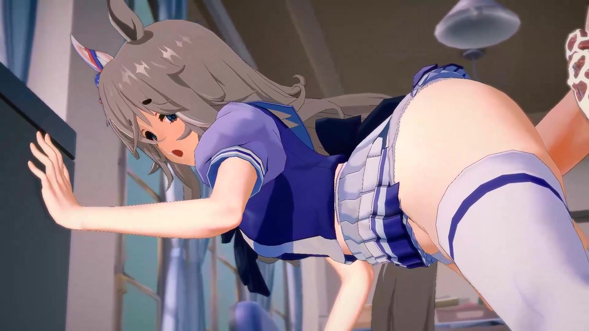 капризная wonder acute uma musume футанари школьница щупальца