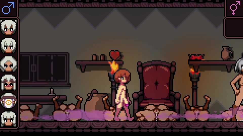 部族繁殖ゲーム：女子校生ふたなりvs触手酋長