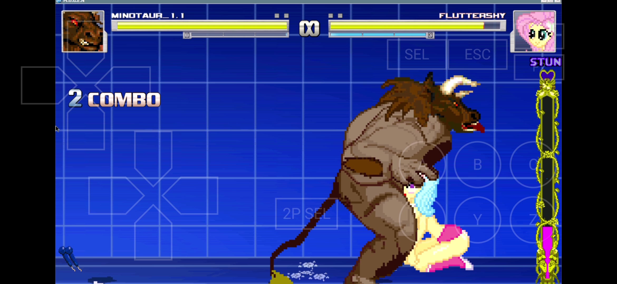 битва минотавра с eg флаттершай