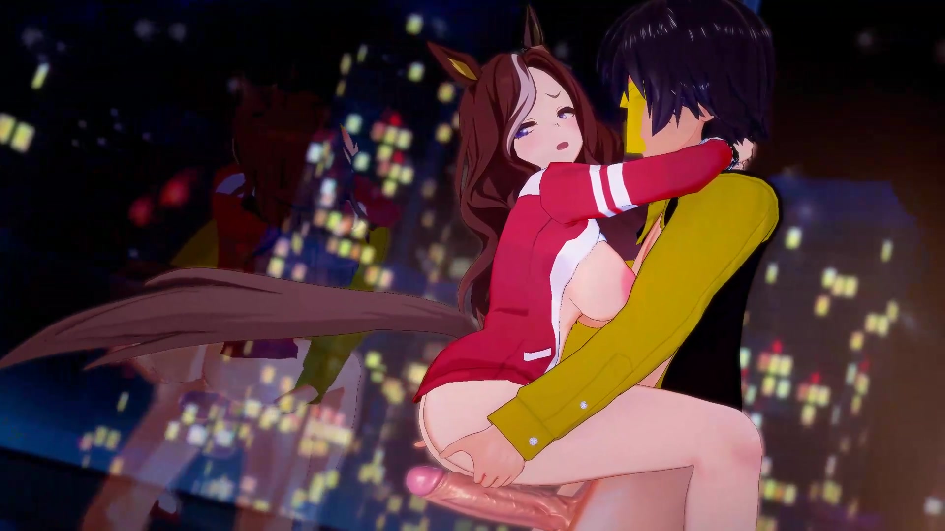 озорная футанари-школьница в тентакле эччи 2