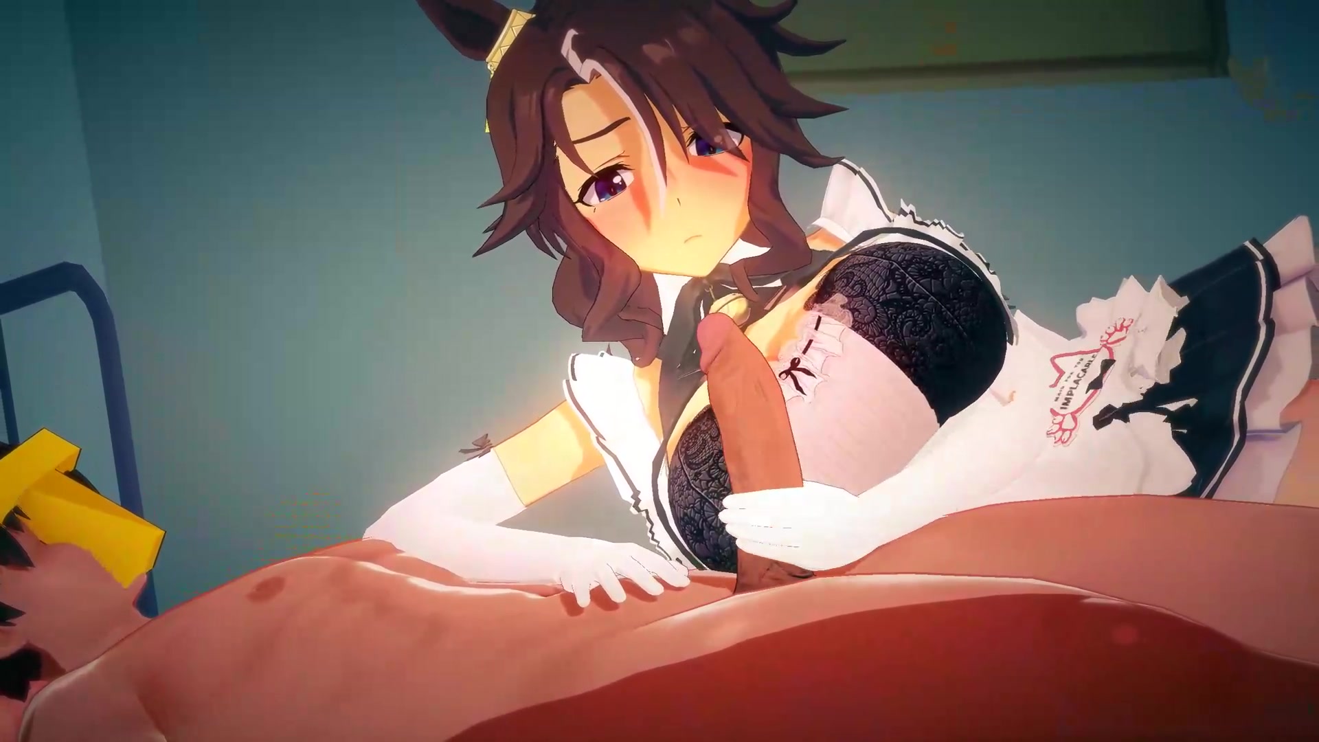 ウマ娘 目白パルマー ふたなり触手エッチ