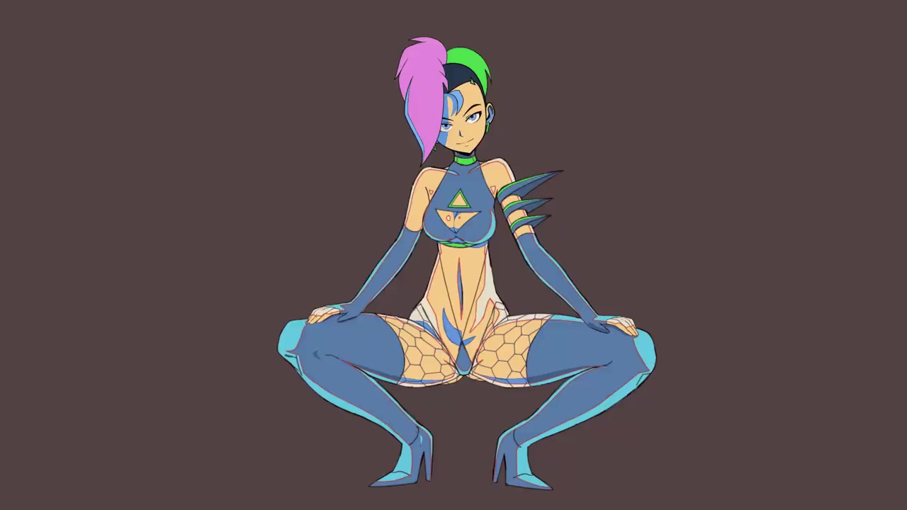 मोइका नाच रही है मोइकालूप