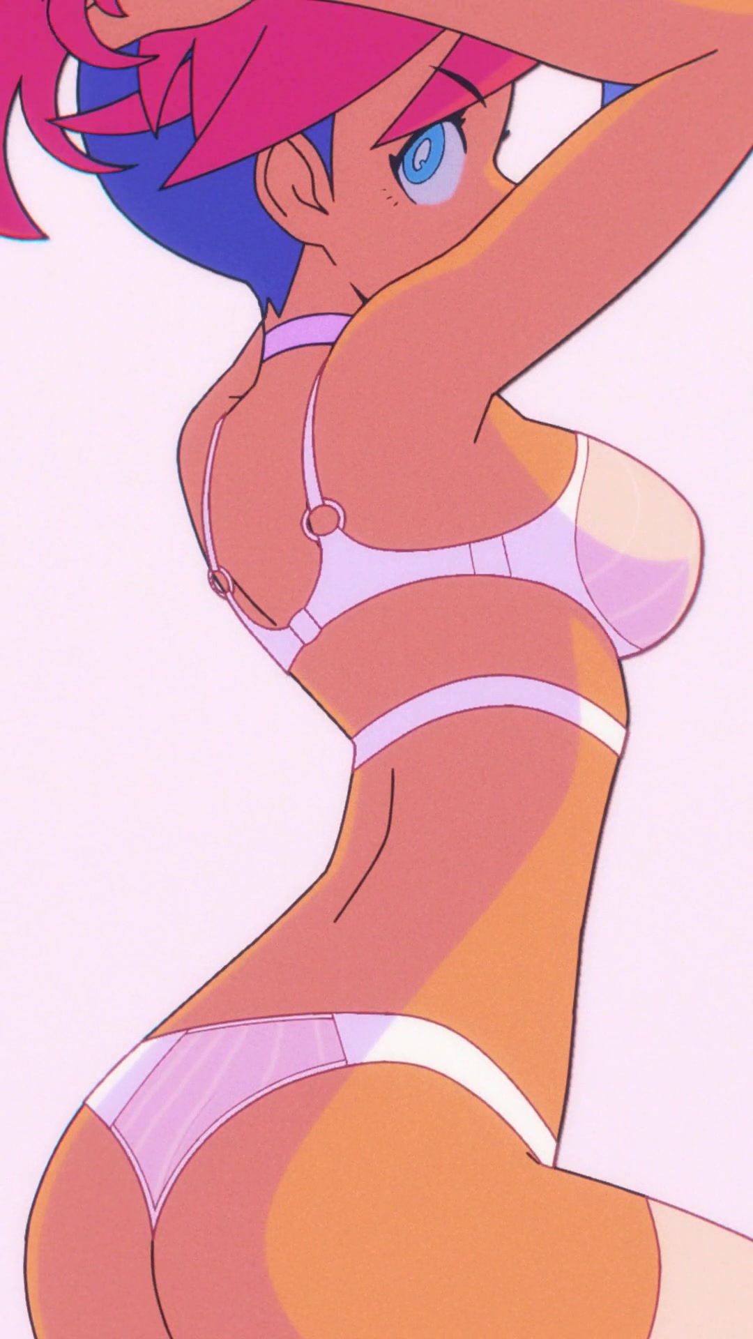 白色内衣模特 sfw