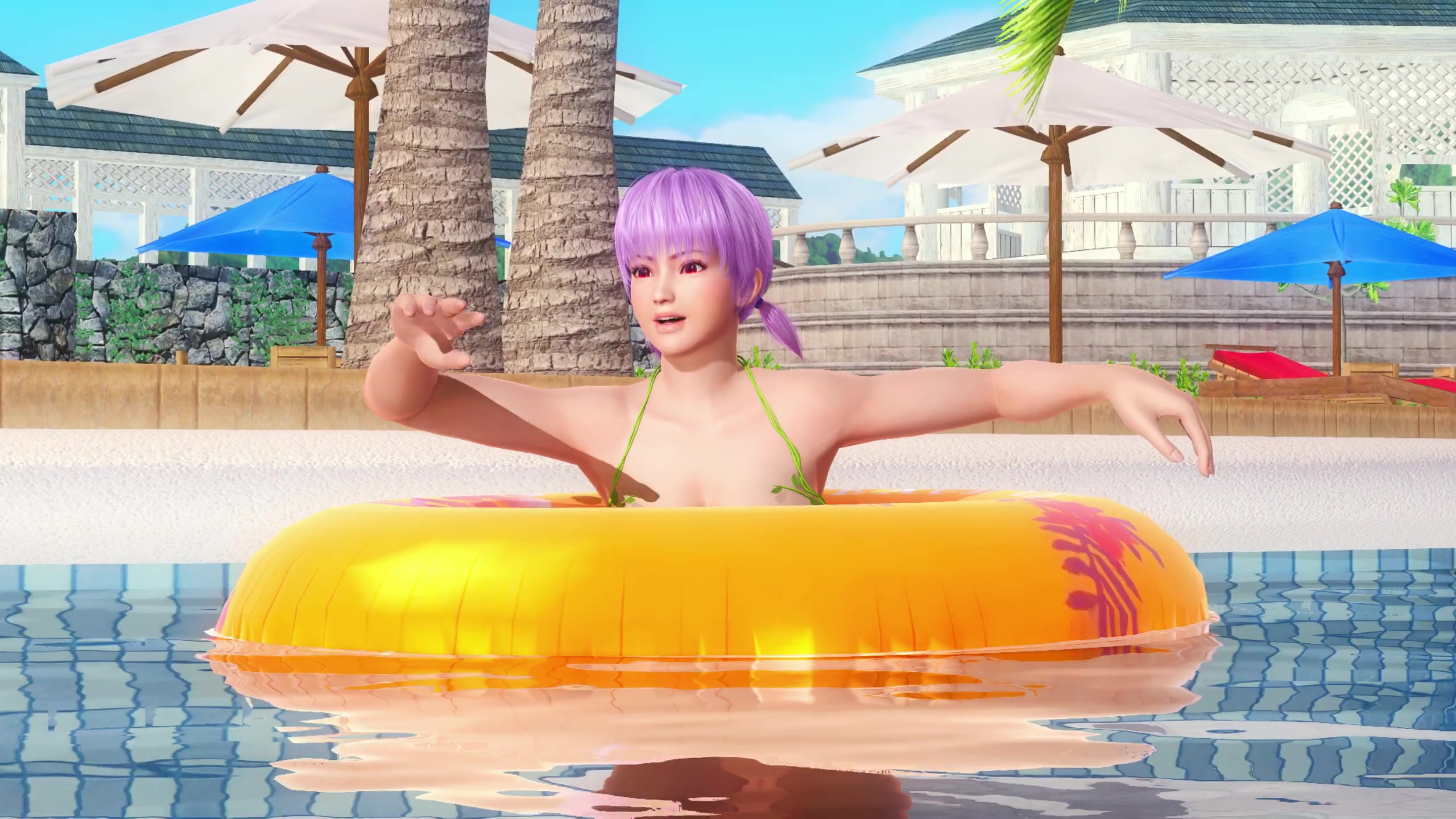 あやねリゾートのウォーターチューブ