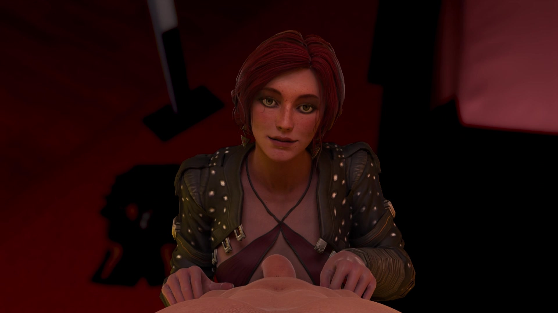 サイバーパンク炎上：トリス・メリゴールド触手ふたエッチ