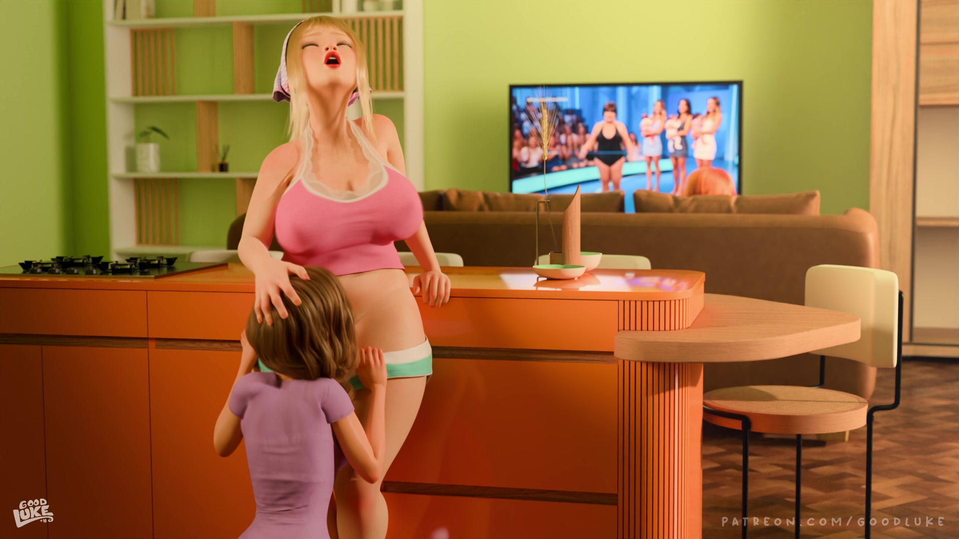 Caliente escolar futanari escuela ten...