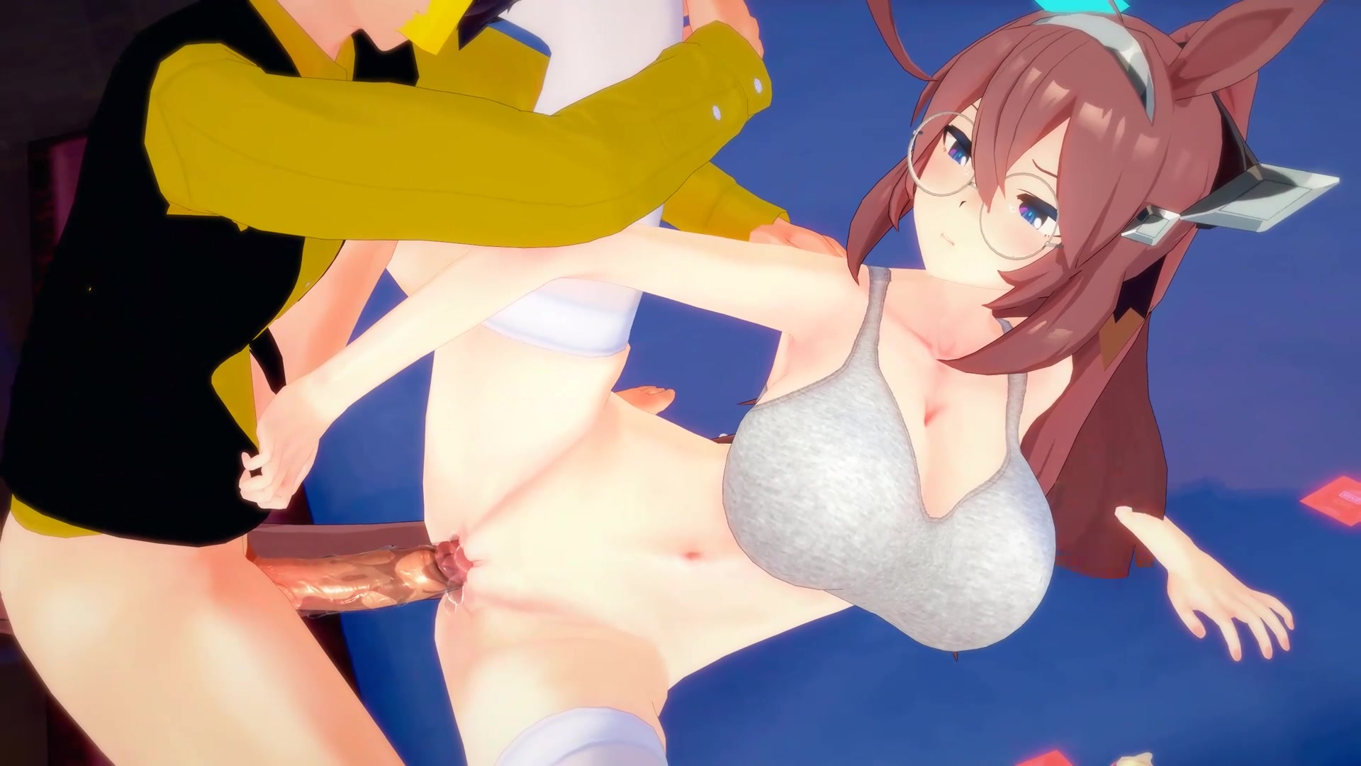 сексуальная михоно бурбон, девочка-лошадь футанари с щупальцами