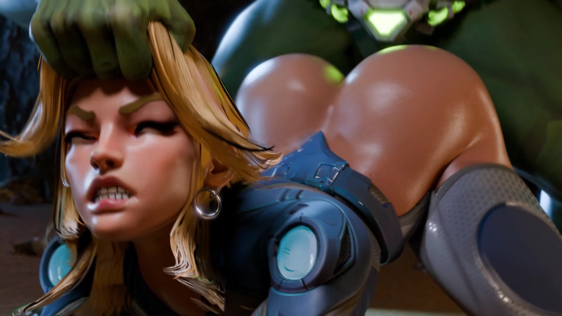 Sue vs hulk, un intenso enfrentamient...