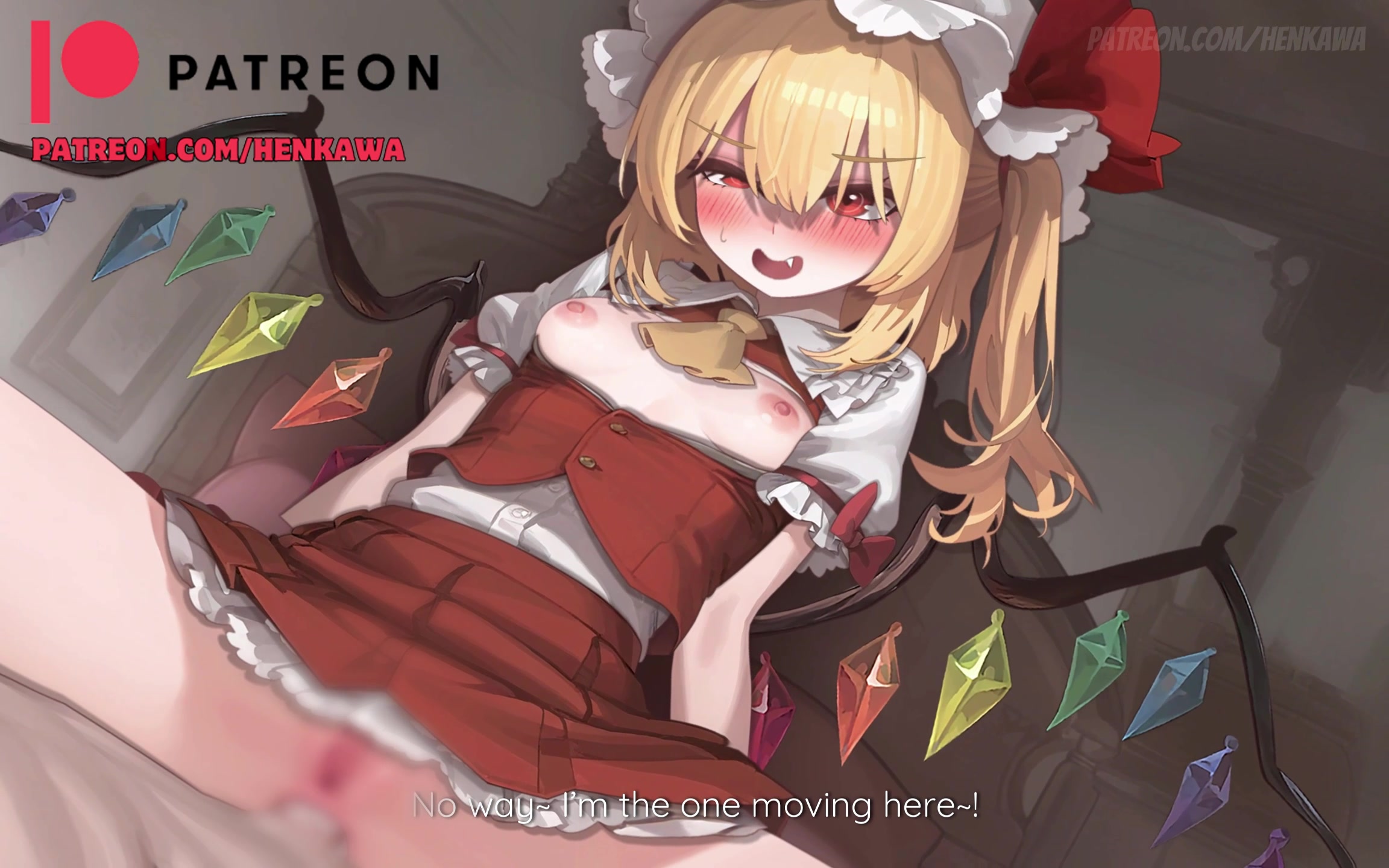 тохо фландр скарлет эротика щупальце фута