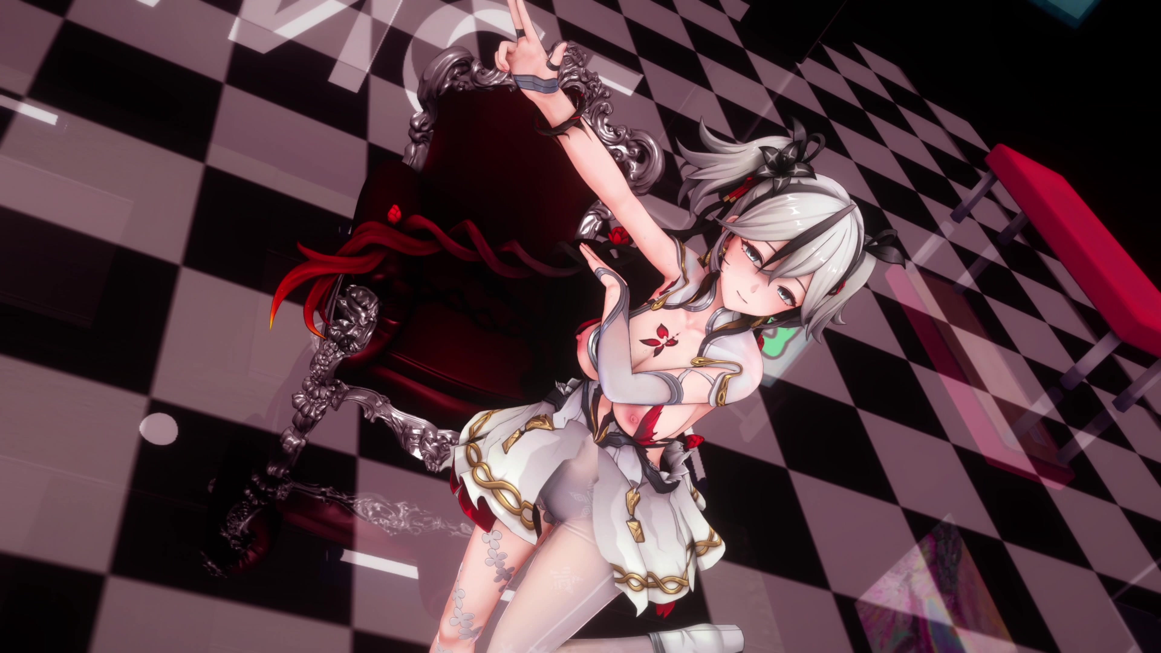 Camellya futanari aluna tentáculo ecchi rei