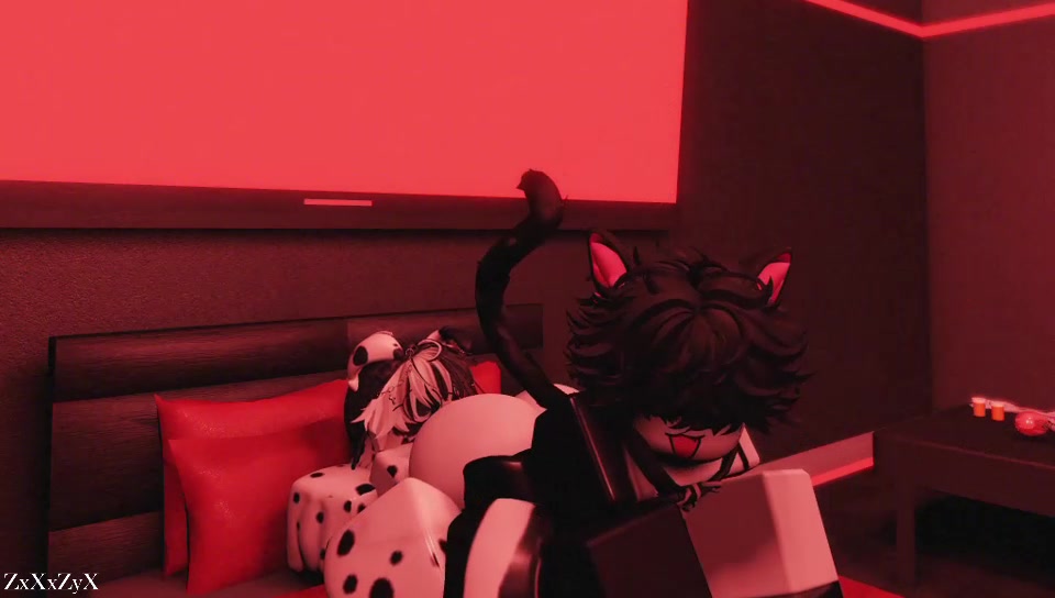 Encontro sexual com femboy gato