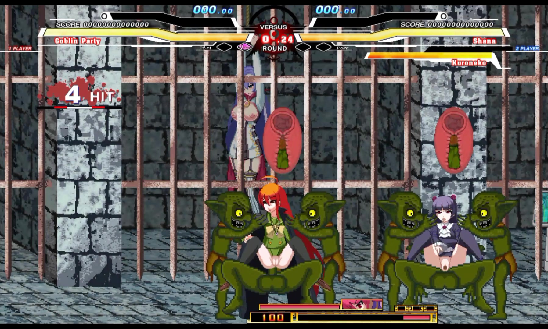 哥布林群交4p → 激烈哥布林4p群交