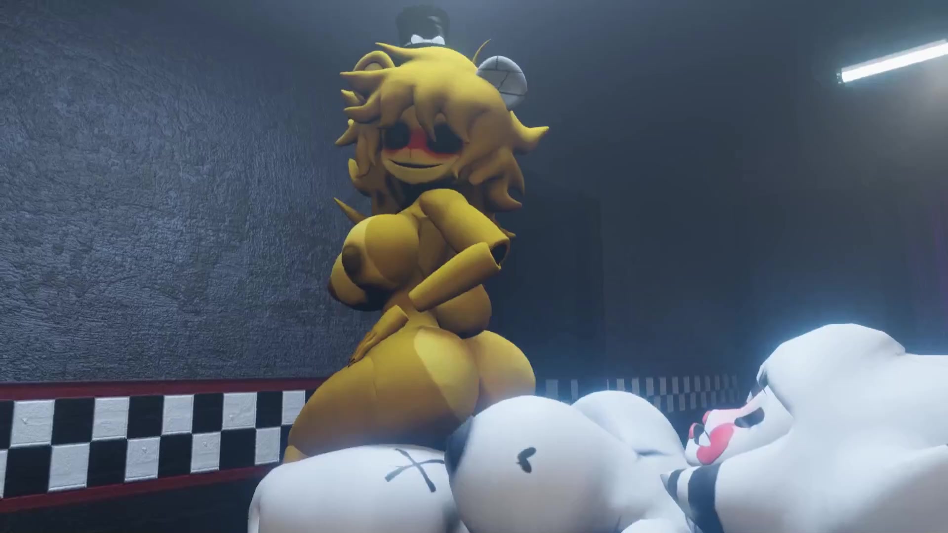 Frédina dorée et marionnette