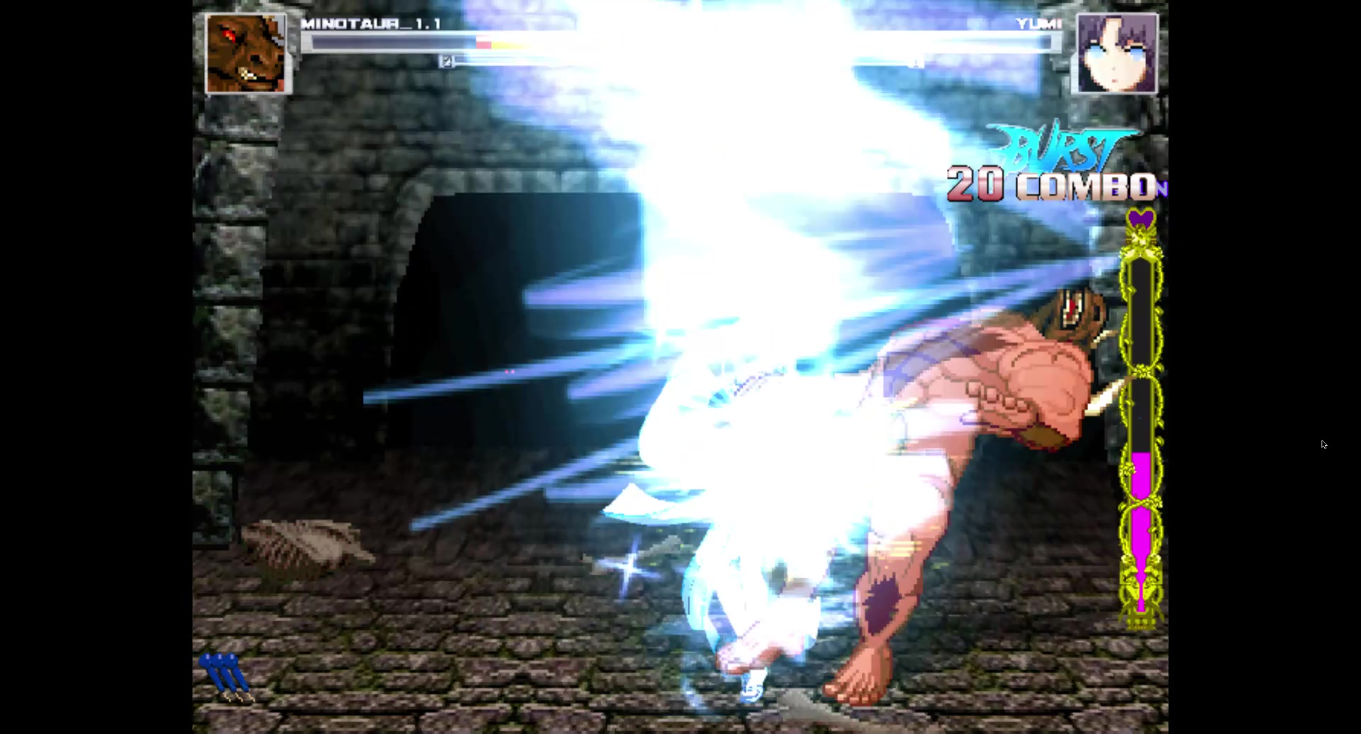 米诺陶 vs 由美：触手扶她少女色情对决