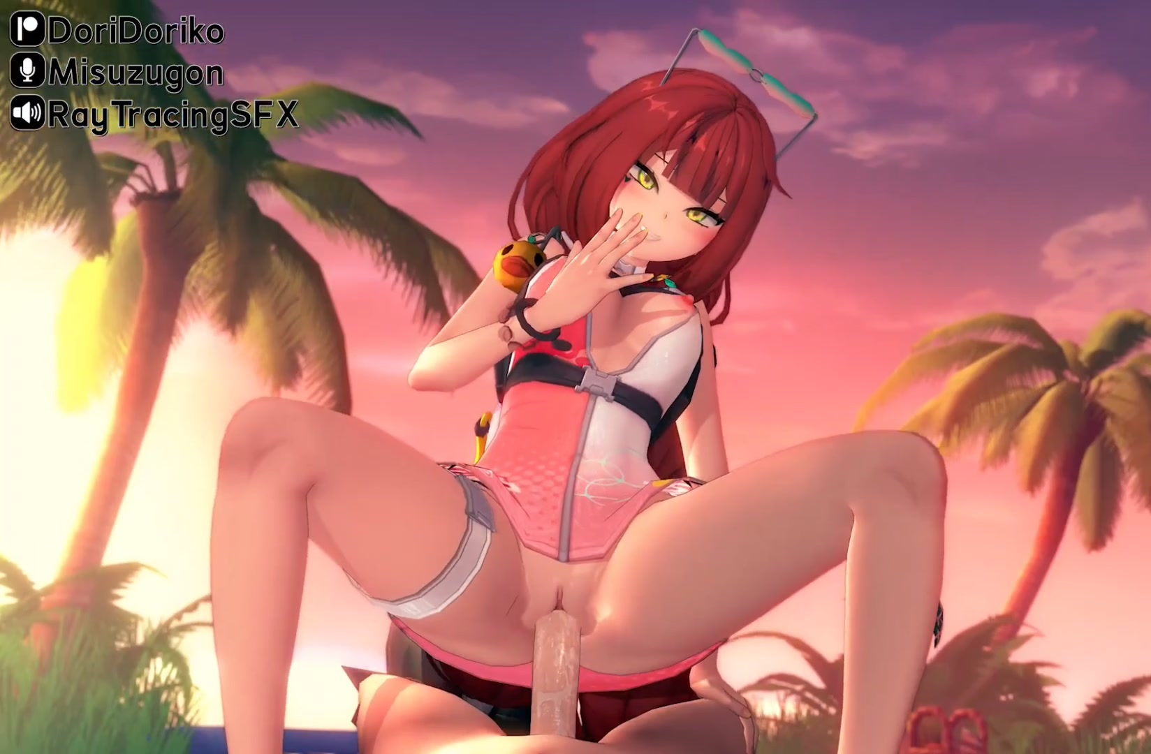 与柚叶的海滩之乐 [doridoriko]