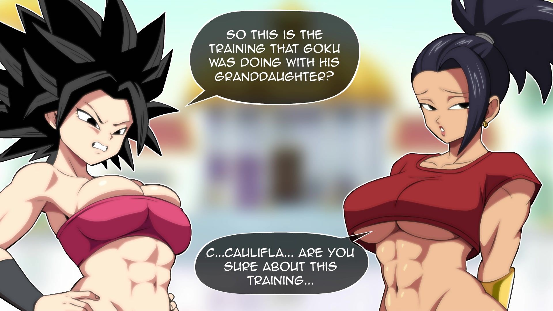 Pan training kale & caulifla