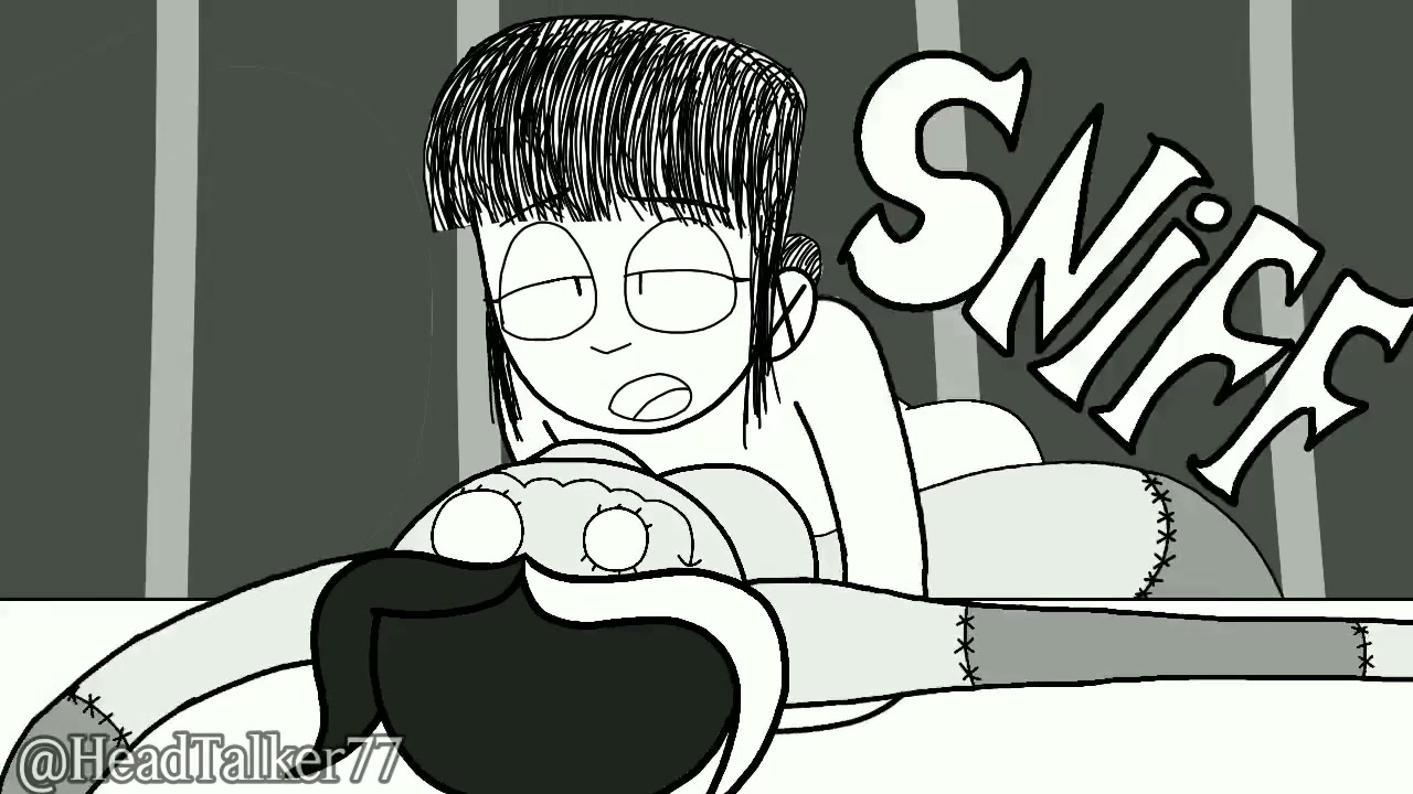 罗莎琳娜和她的毛绒朋友调皮玩耍