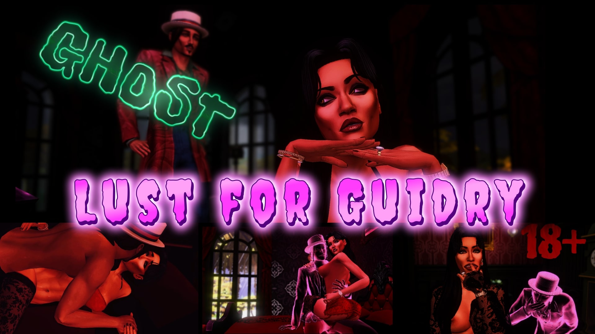 Goth manor haunting: schoolgirl tentacle futanari ecchi lust