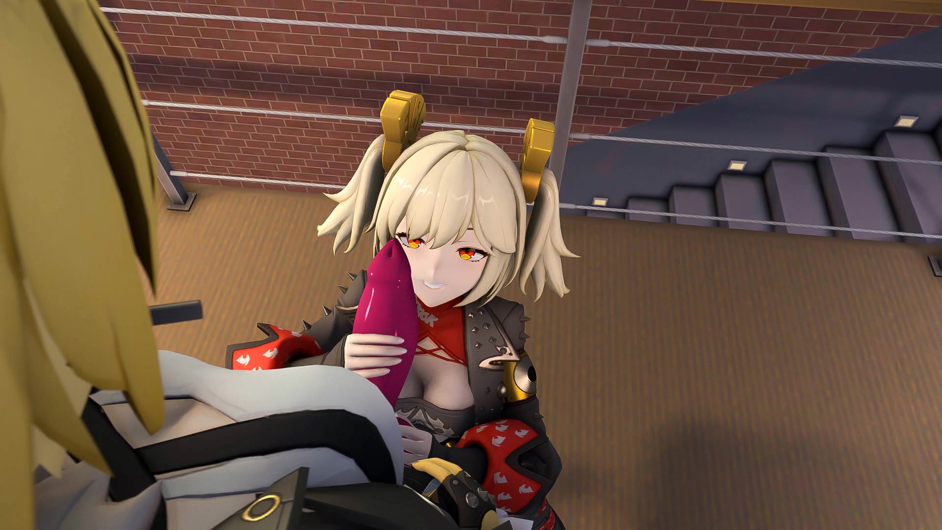 горящая красивая футанари школьница тентакли экки