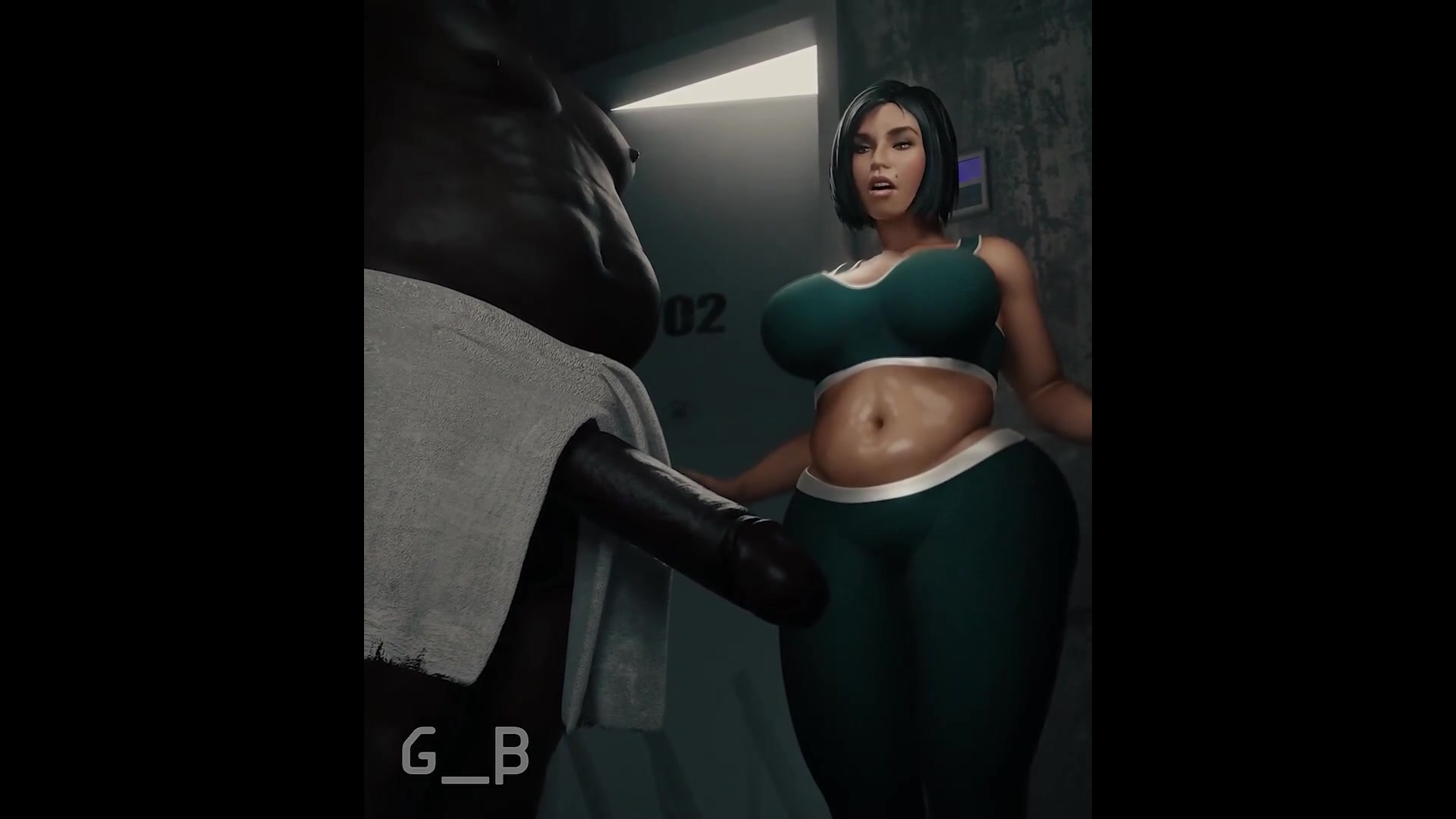 Salopes noires sucent et baisent