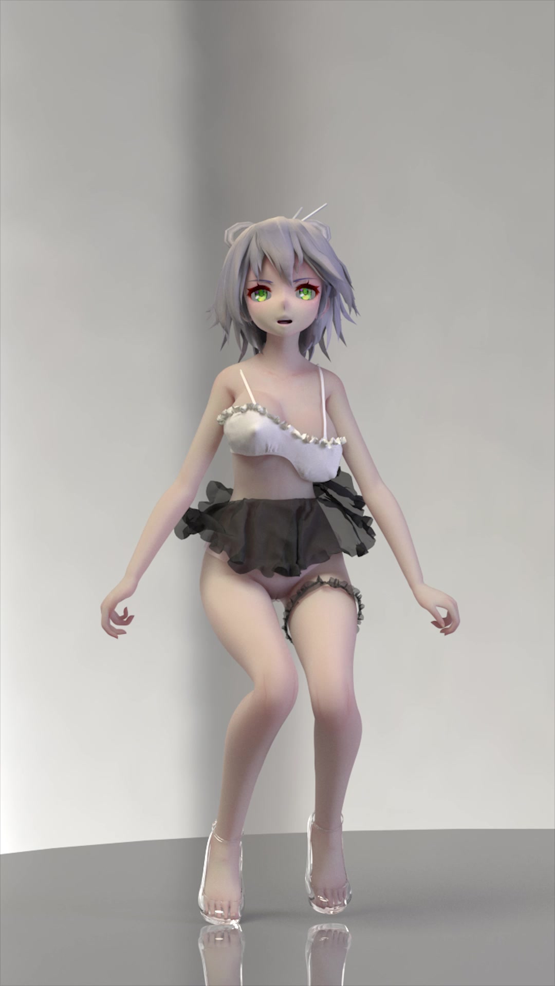 Luo tianyi mar florescente tentáculo futa colegial ecchi