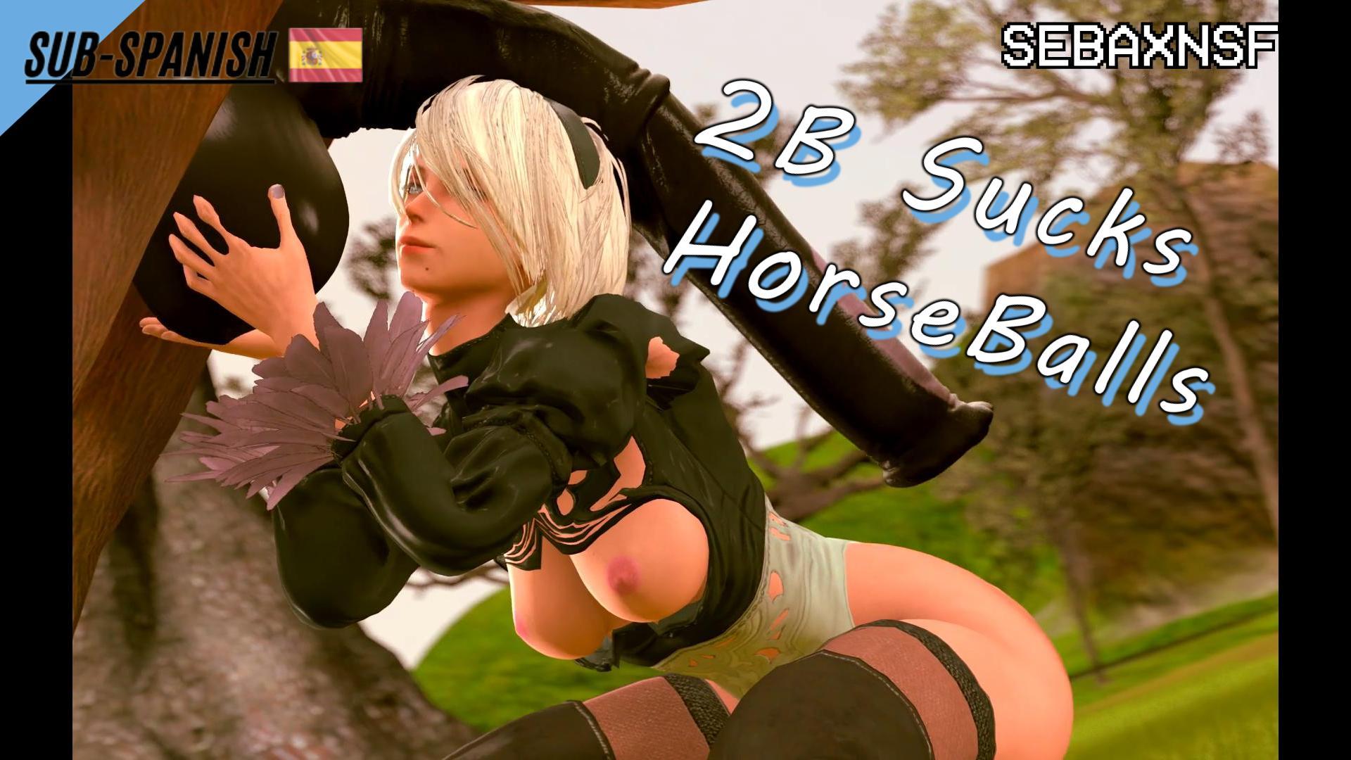 Boules de cheval vidées par 2b [sebaxnsfm] [sous-titres espagnol]