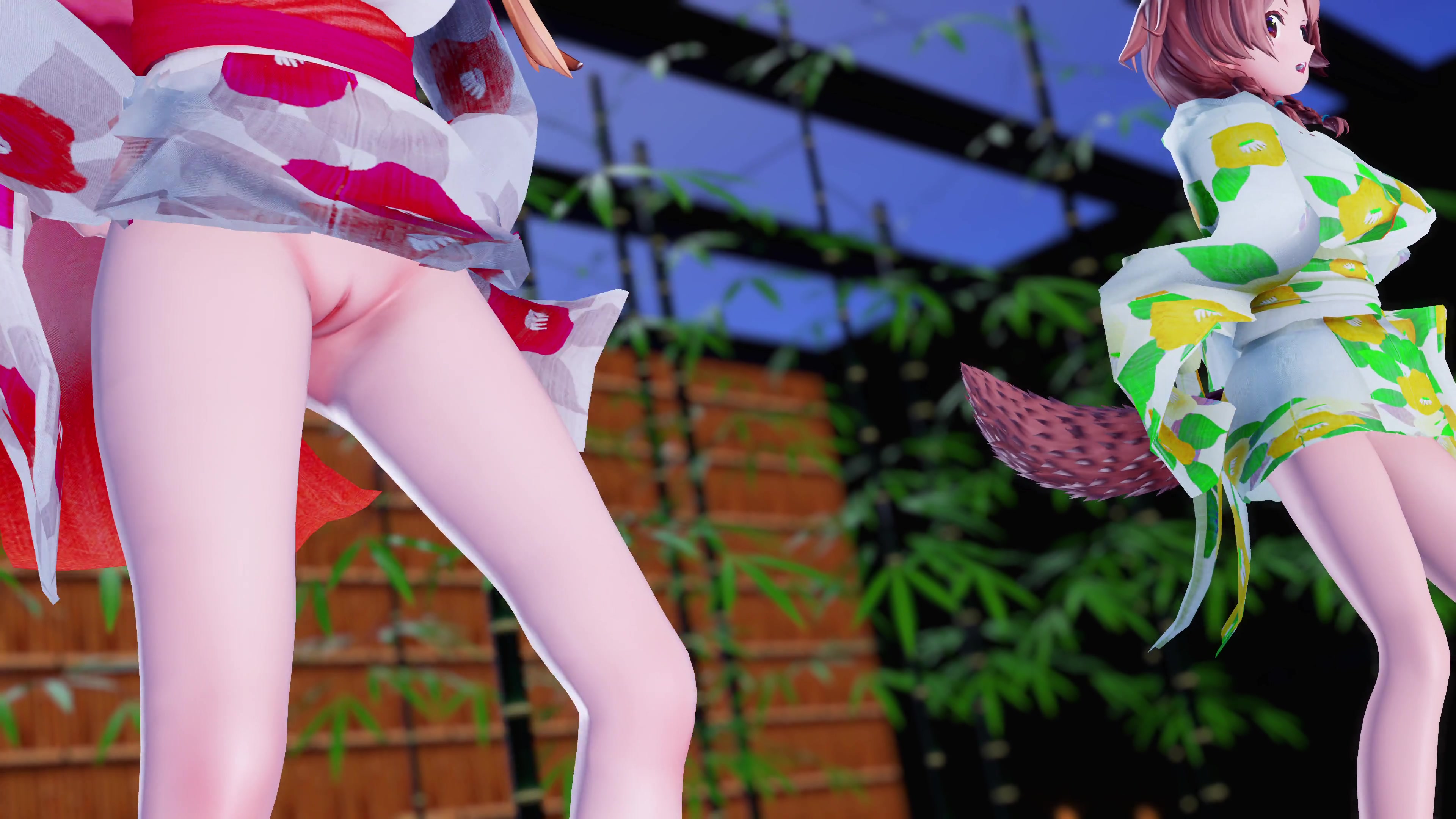 Korone risu bailando sensual