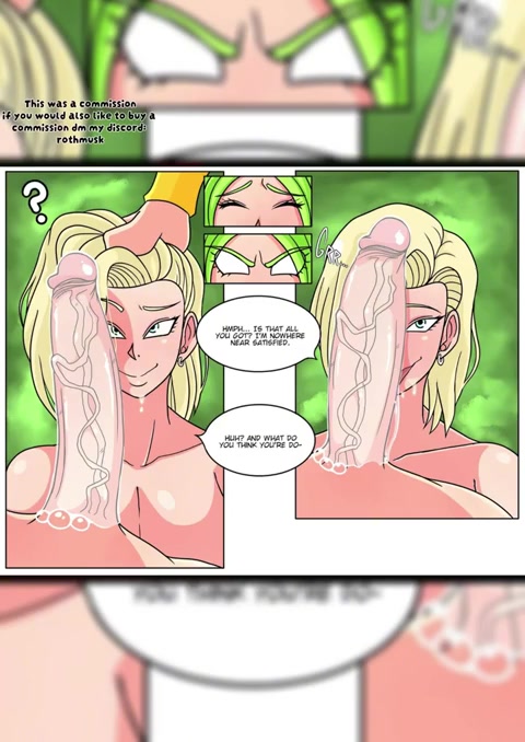 Transformation futanari : art des bermudes