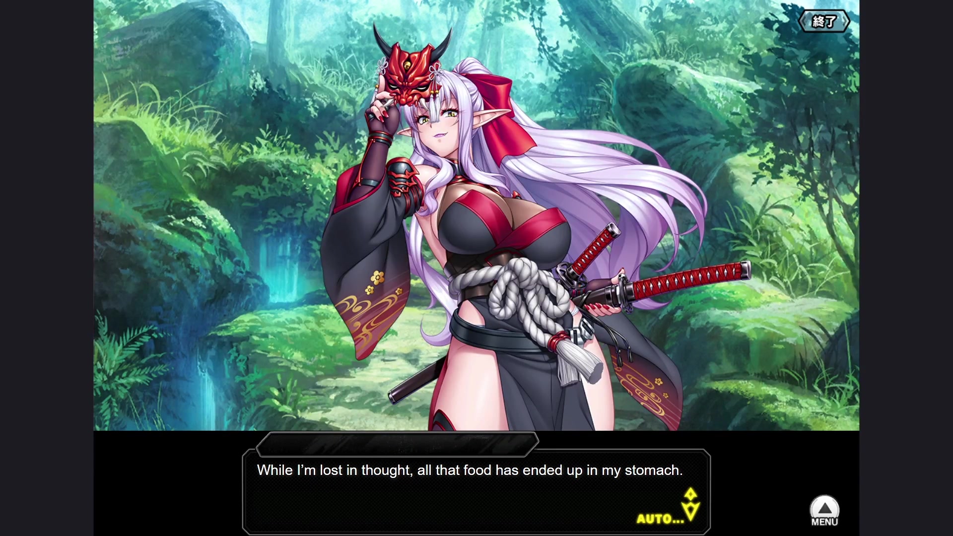 Cena h intensa com lilim em taimanin rpgx