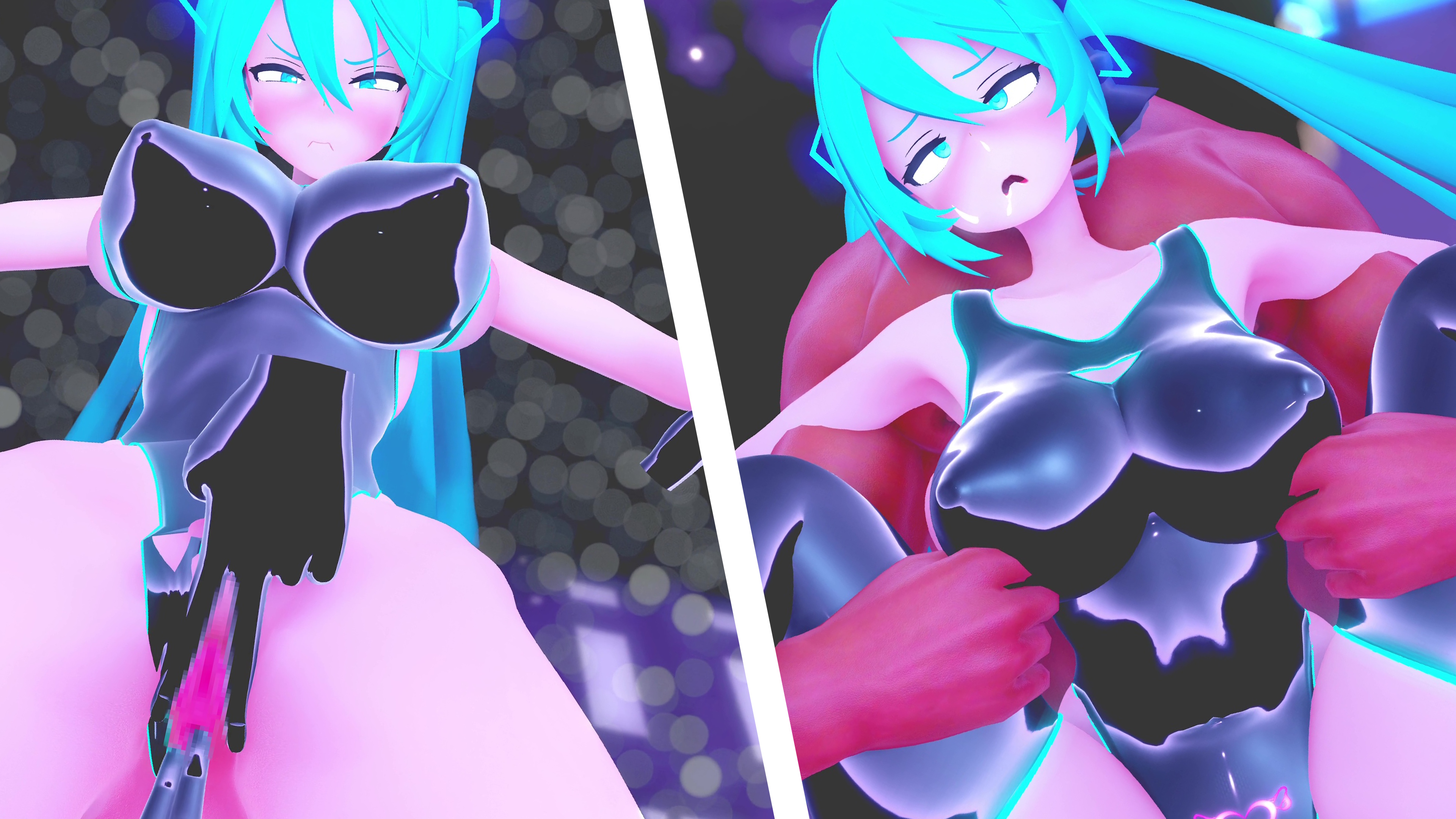 Kuromaru hacks race queen miku hmv