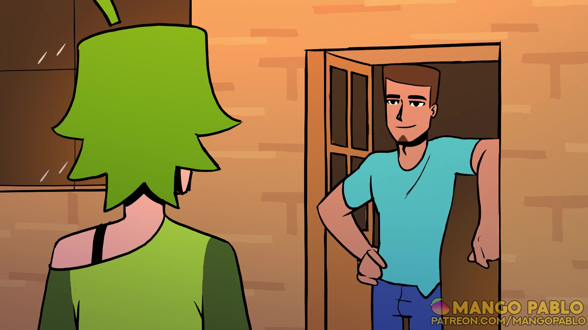 Naughty femboy creeper edging session