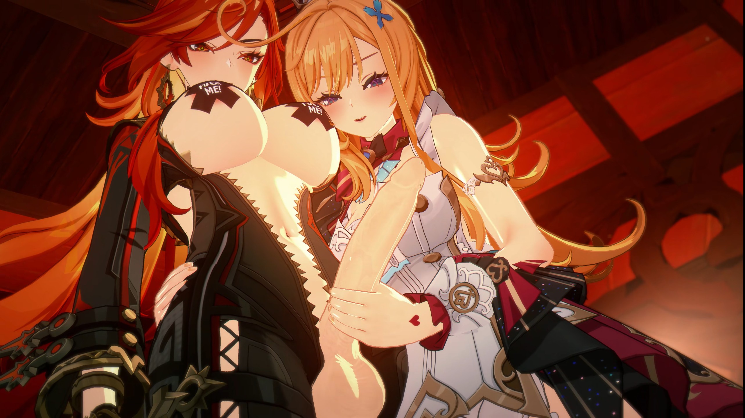 ふたなりマヴイカとエスコフィエの激しいセックス