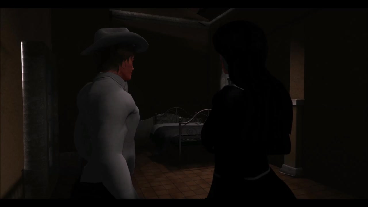 Gangbang dans un monastère futanari du far west