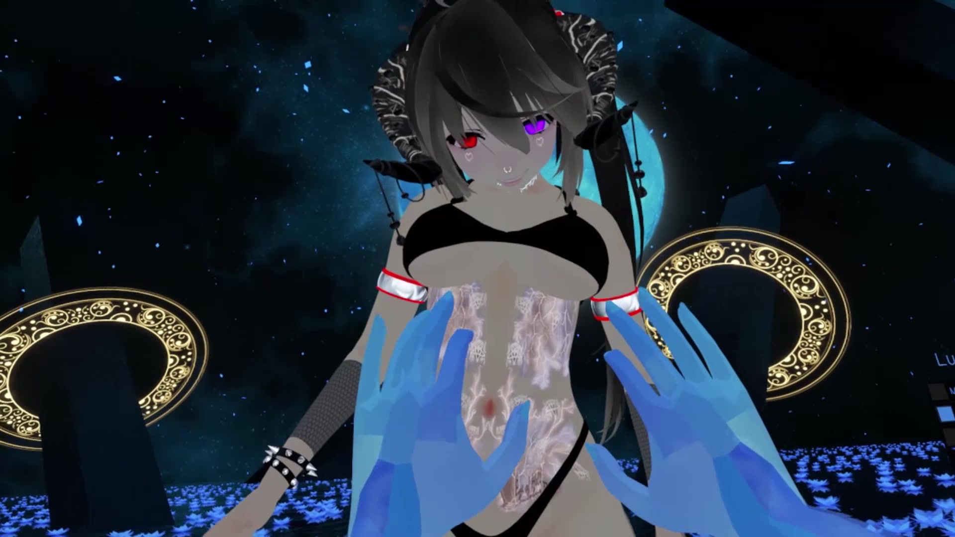 Vrchat魅魔pov坐脸